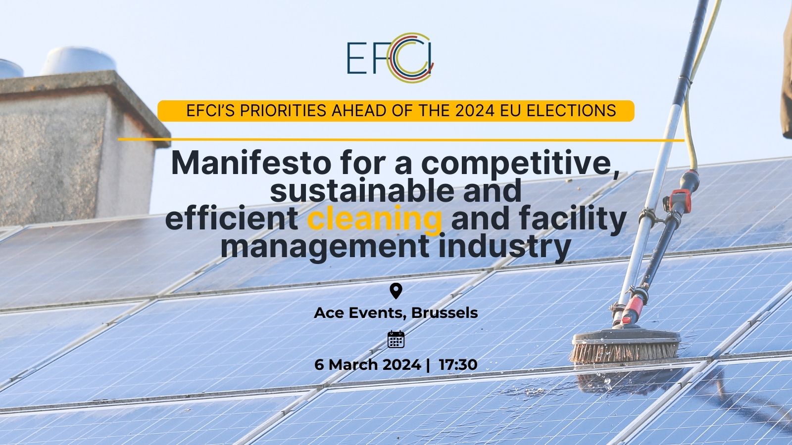 EFCI presents the Manifesto of the cleaning industry for the future EU ...